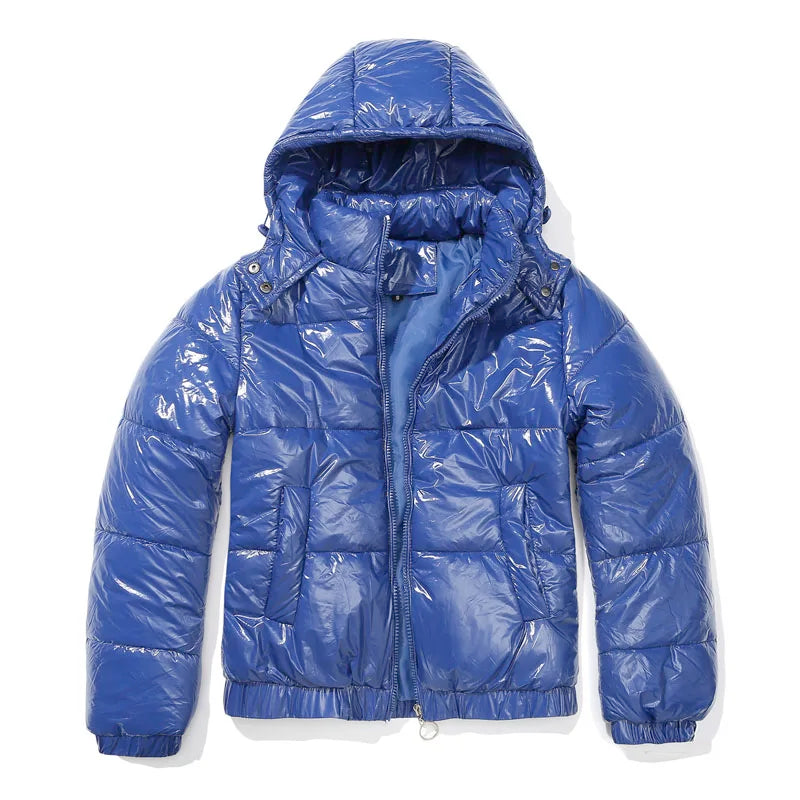 Women’s Puffer Jacket – Hooded Quilted Design – Relaxed Fit – Wind-Resistant Warmth