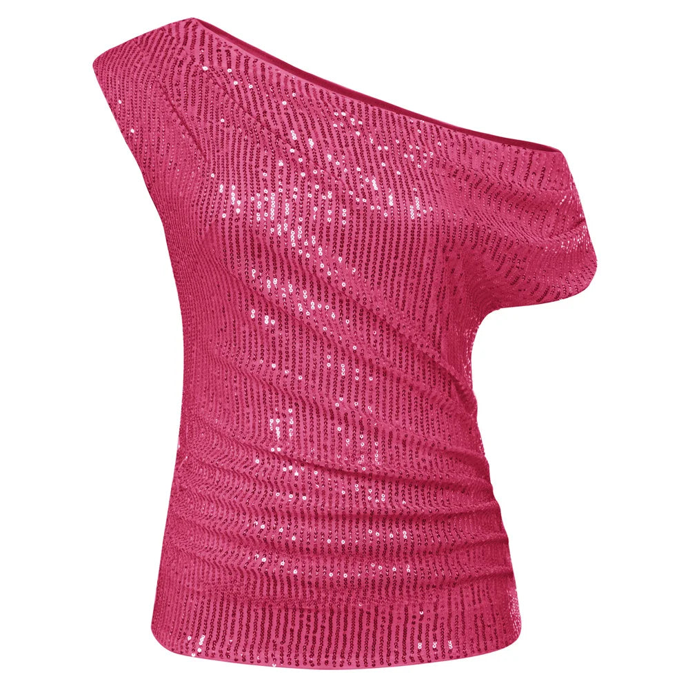 Women's one-shoulder top