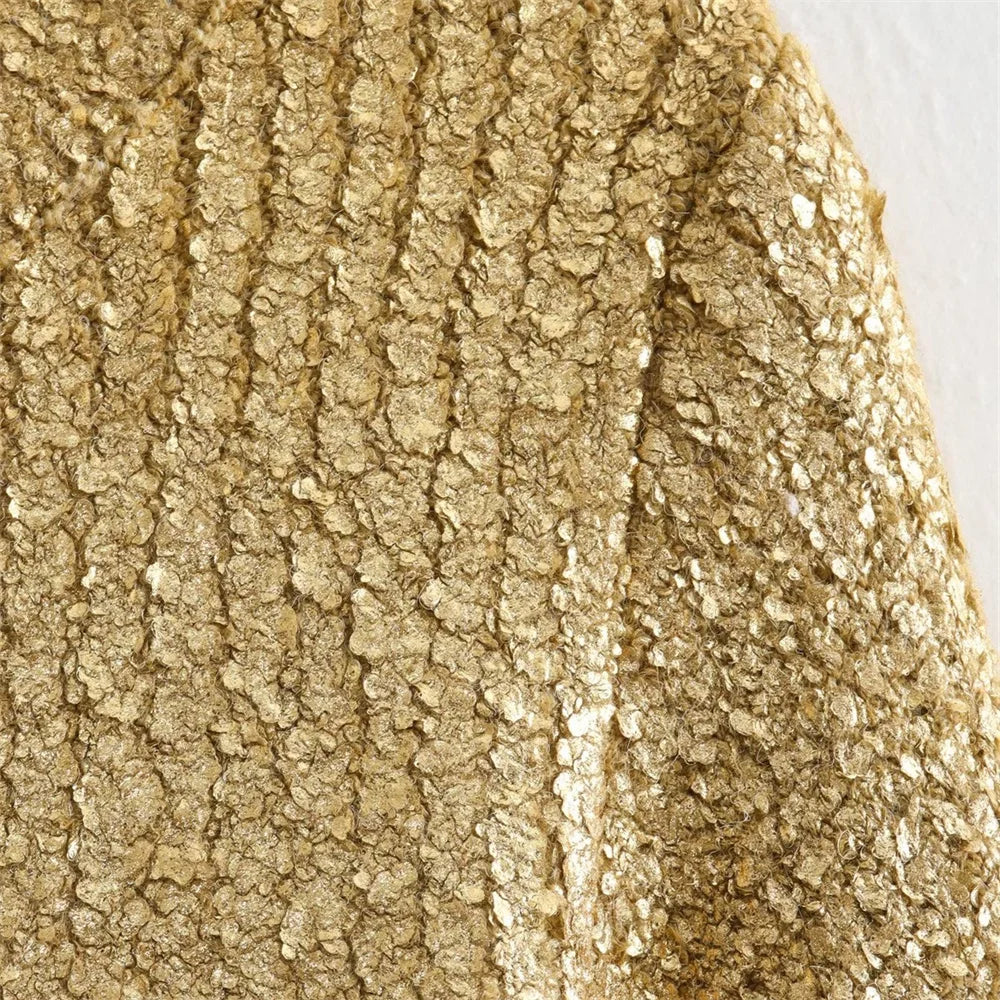 Broken Pattern Long-Sleeved Trendy Sweater