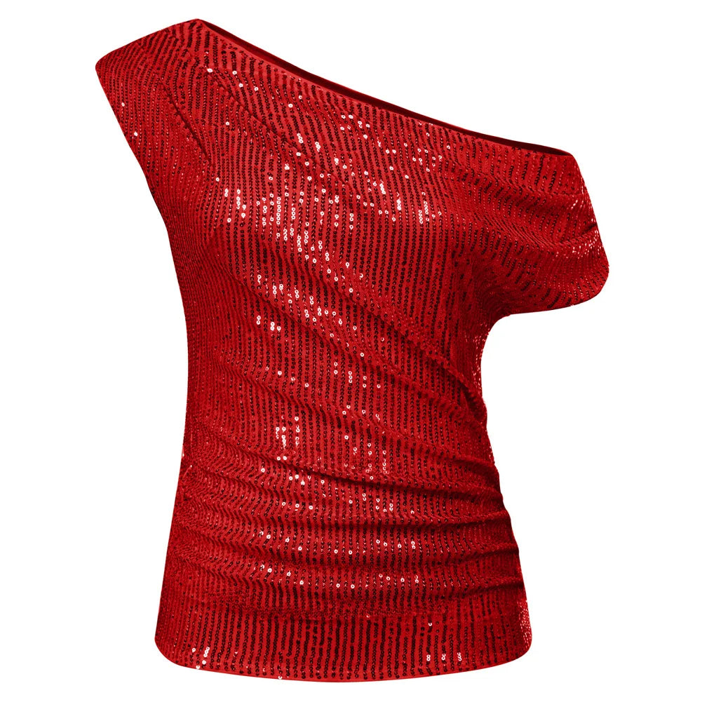 Women's one-shoulder top