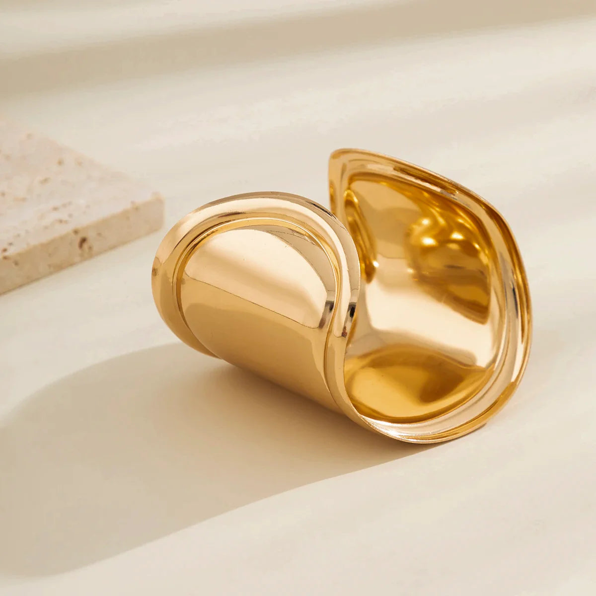 Irregular Wide Open Bangles