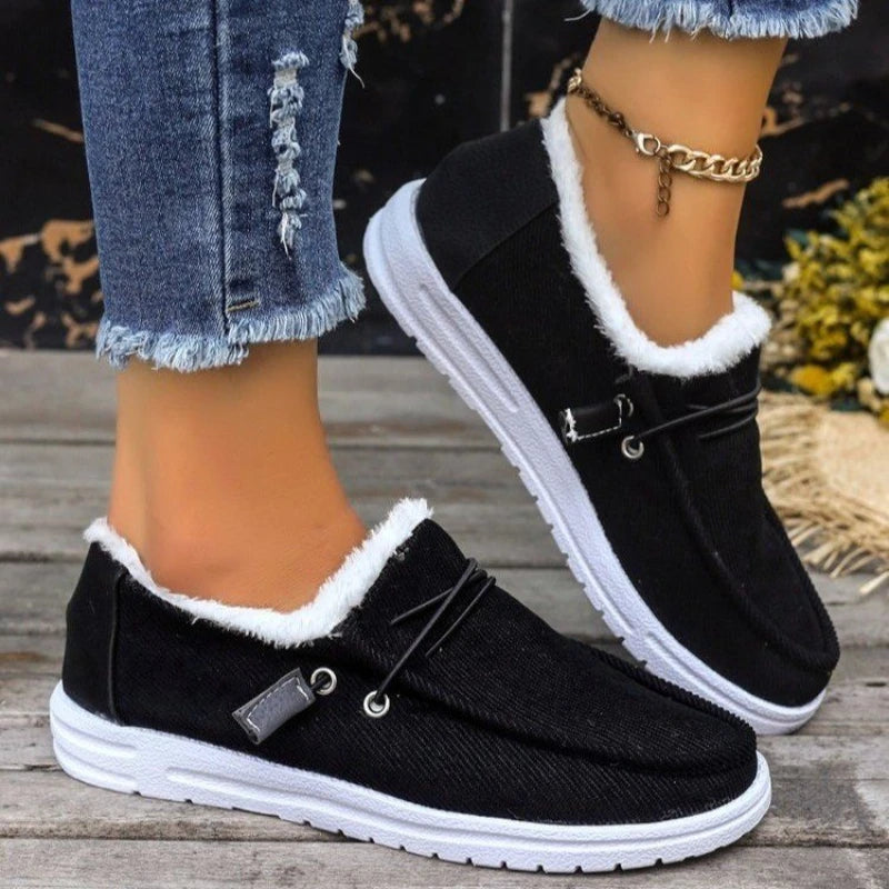 Women's winter shoes with thick velvet