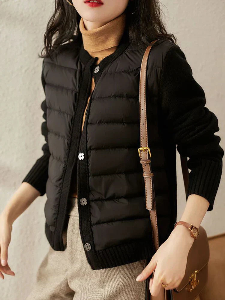 Ladies puffer jacket for women