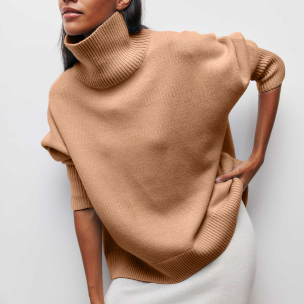 Women's turtle neck sweater