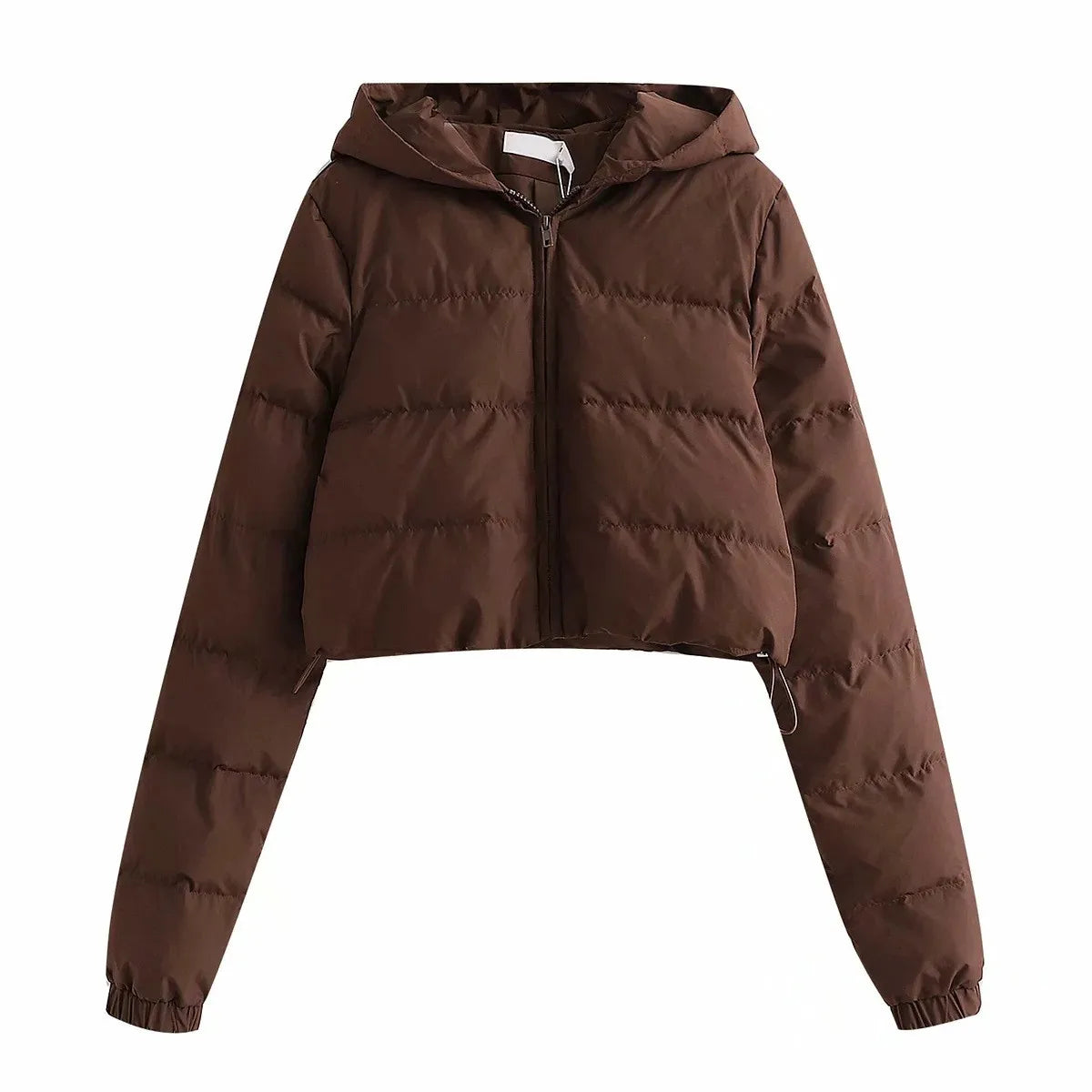 Women's autumn winter casual fleece double-faced down lapel jacket