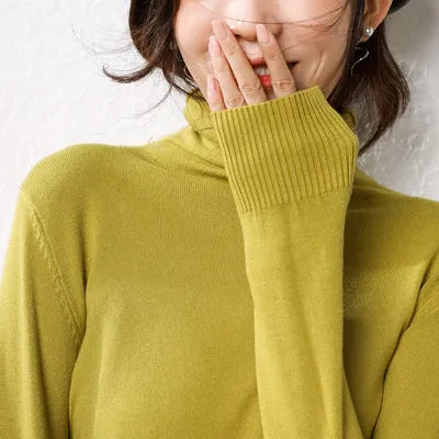 Women’s slim bottoming fashion sweater for casual wear