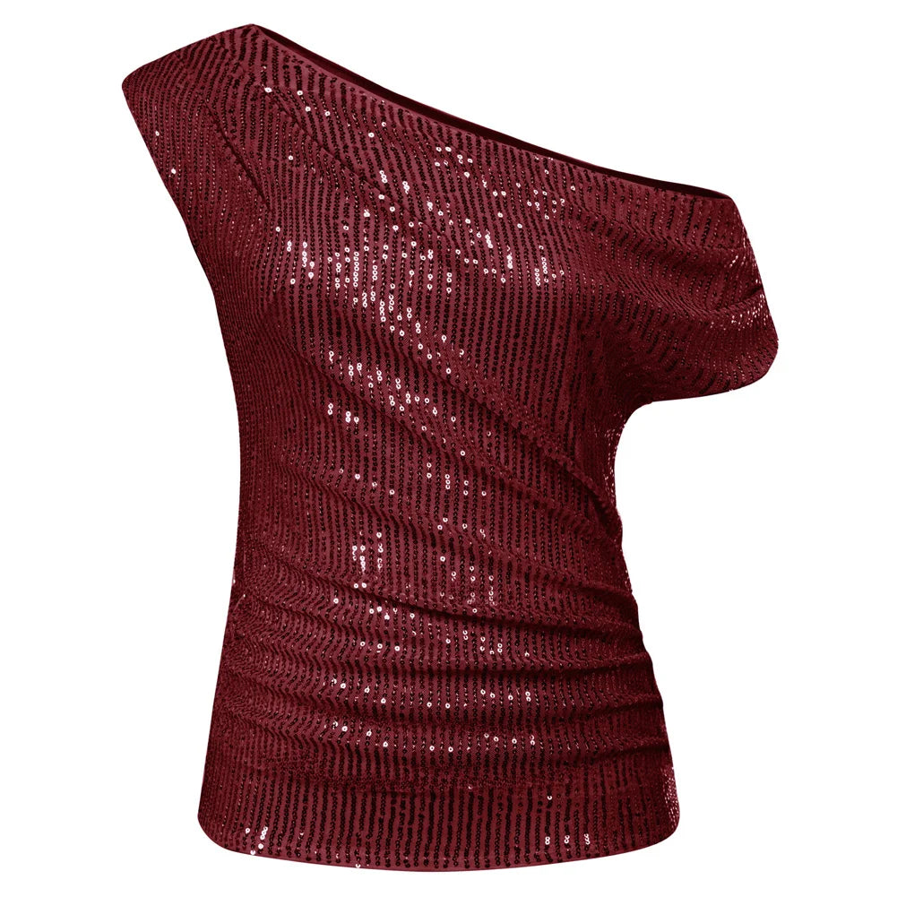 Women's one-shoulder top