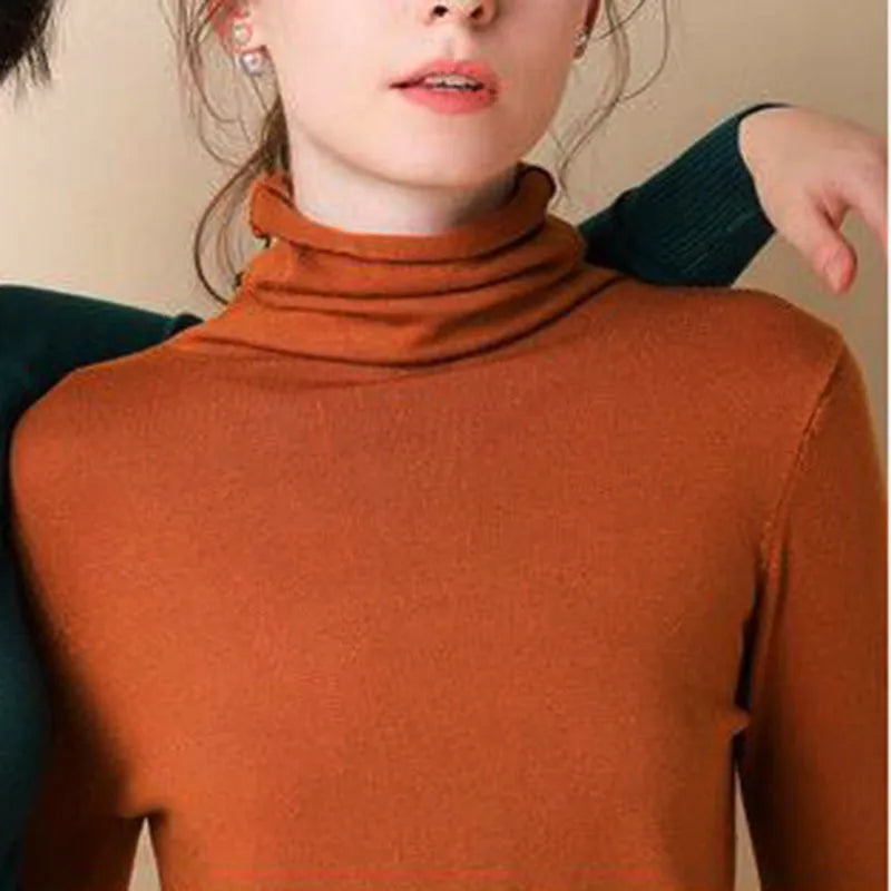 Women’s slim bottoming fashion sweater for casual wear
