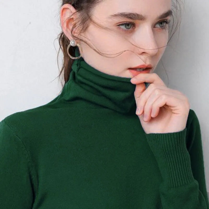 Women’s slim bottoming fashion sweater for casual wear