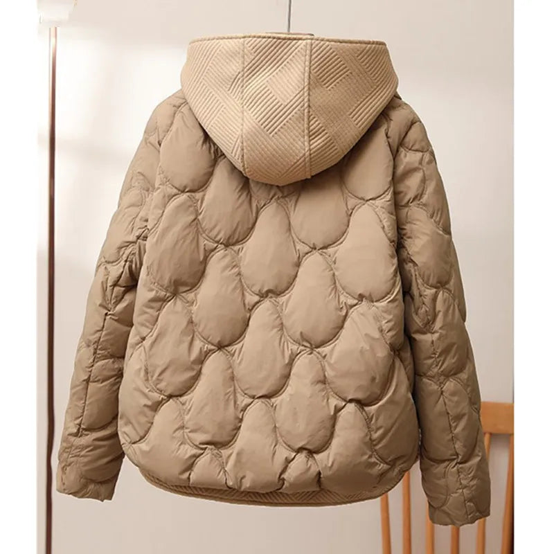 Padded Hooded Winter Parka Jacket