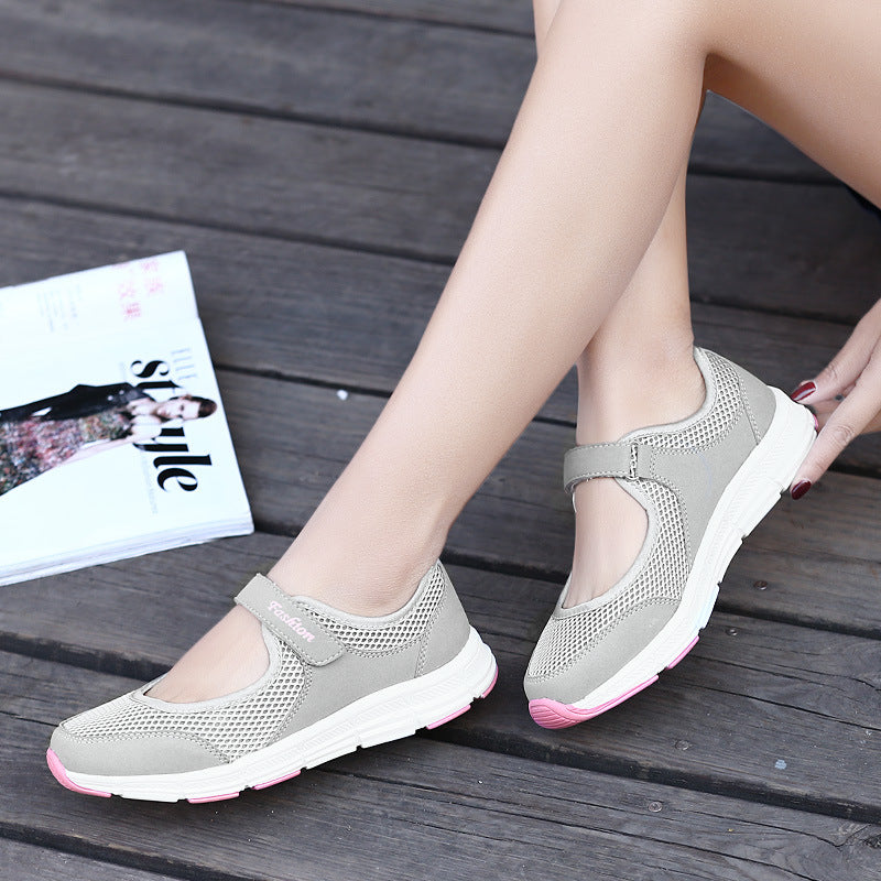 Breathable Lightweight Mesh Athletic Walking Shoes