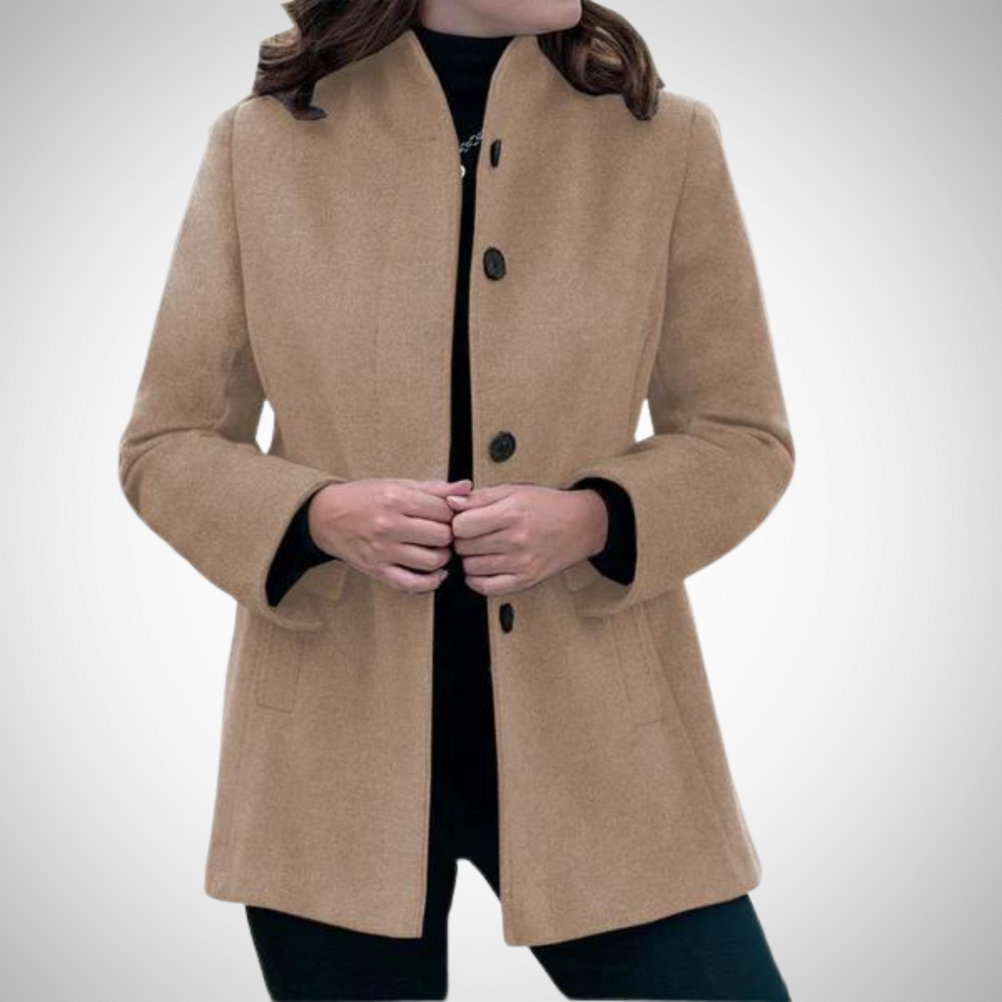 Women's long sleeve winter coat