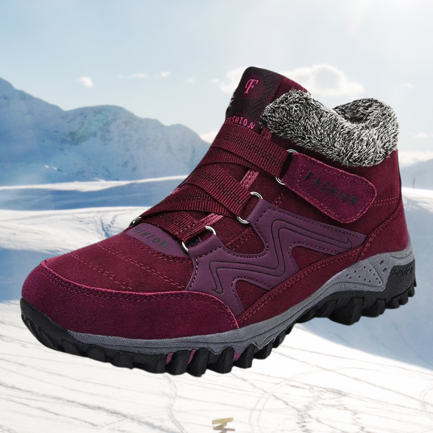Women's mesh lace-up shoes