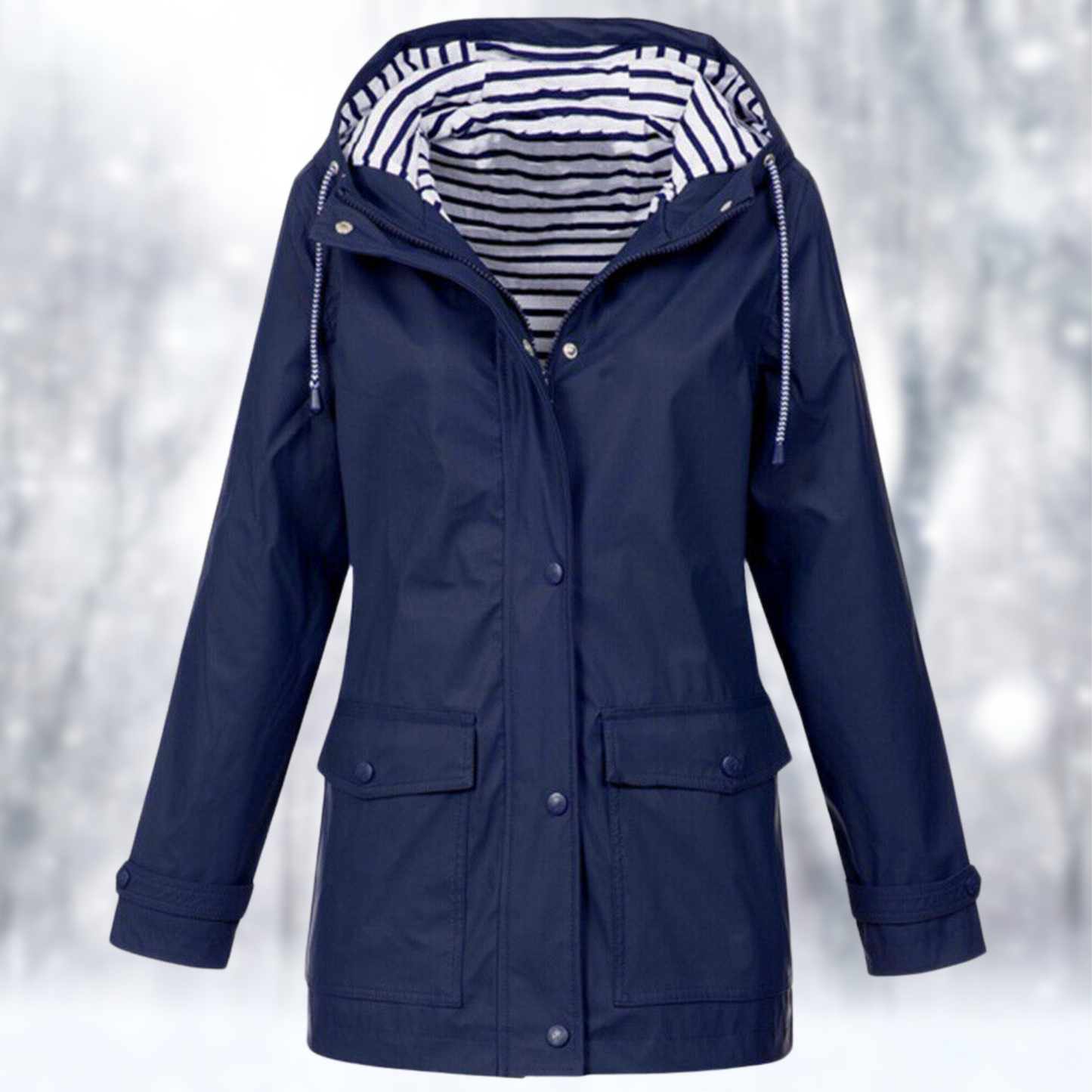 Women's waterproof and windproof jacket