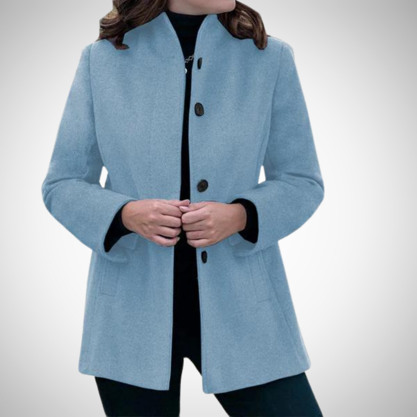 Women's long sleeve winter coat