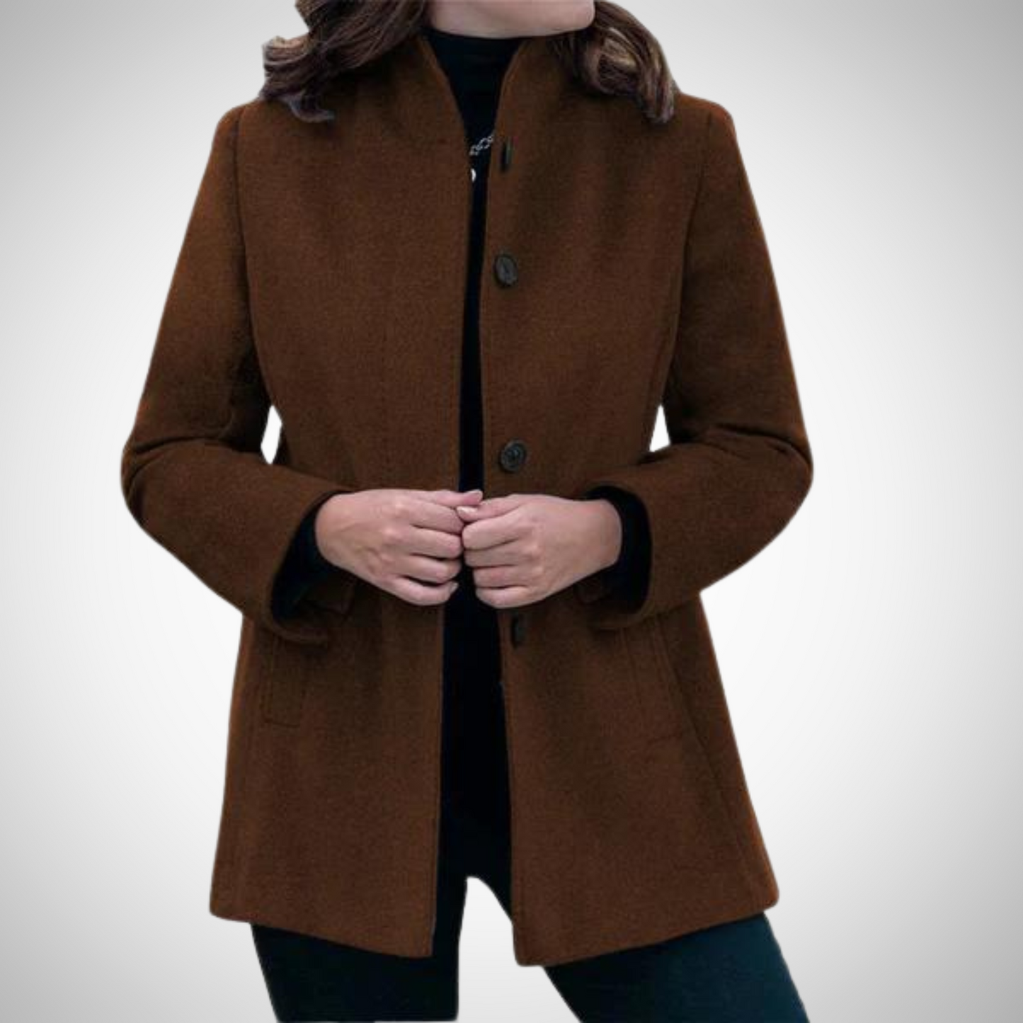Women's long sleeve winter coat