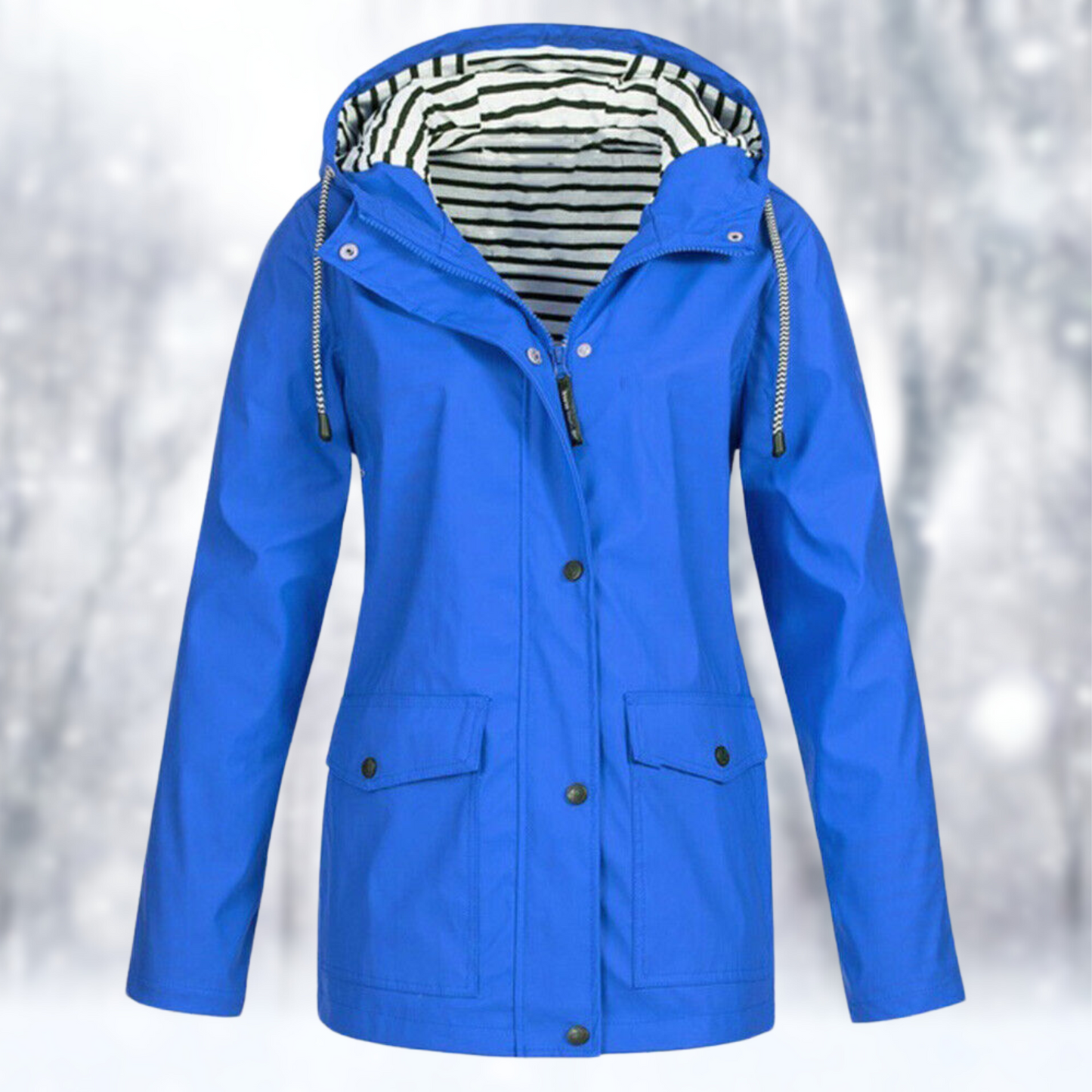 Women's waterproof and windproof jacket