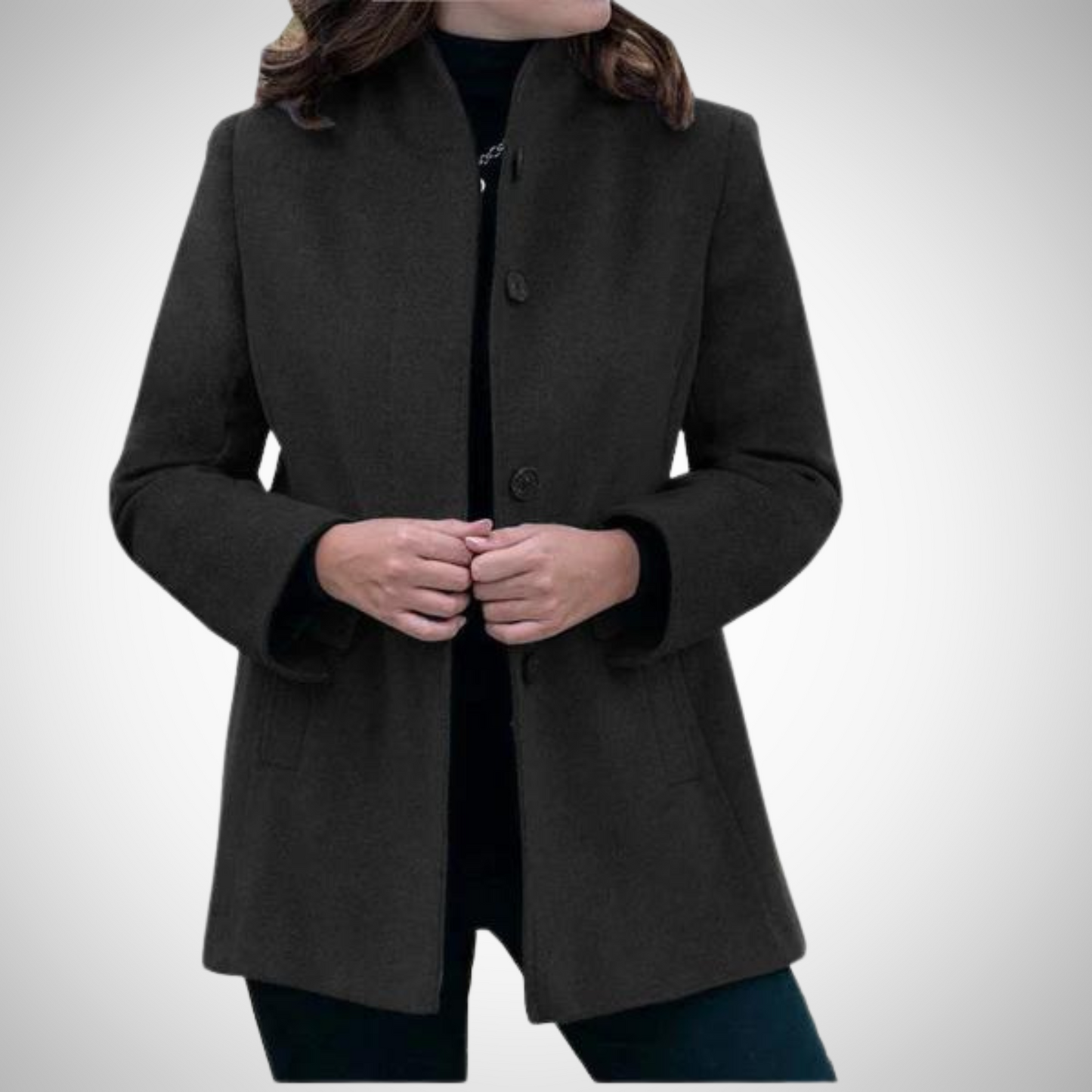 Women's long sleeve winter coat