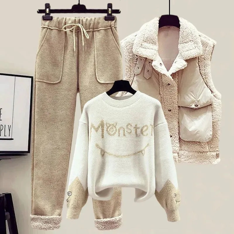 Women's winter three-piece