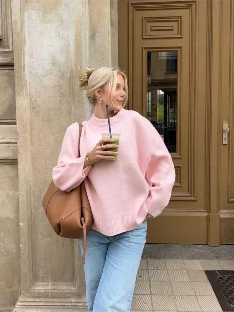 Stylish knitted sweaters for women