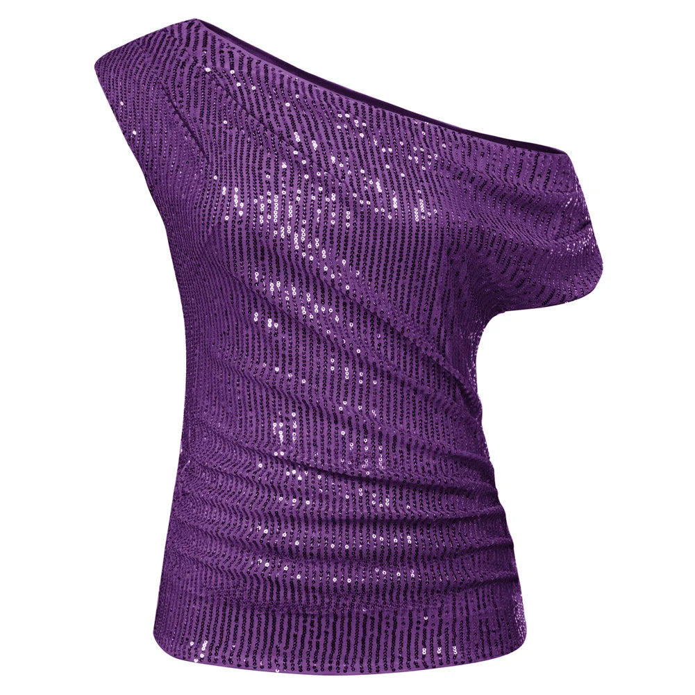 Women's one-shoulder top
