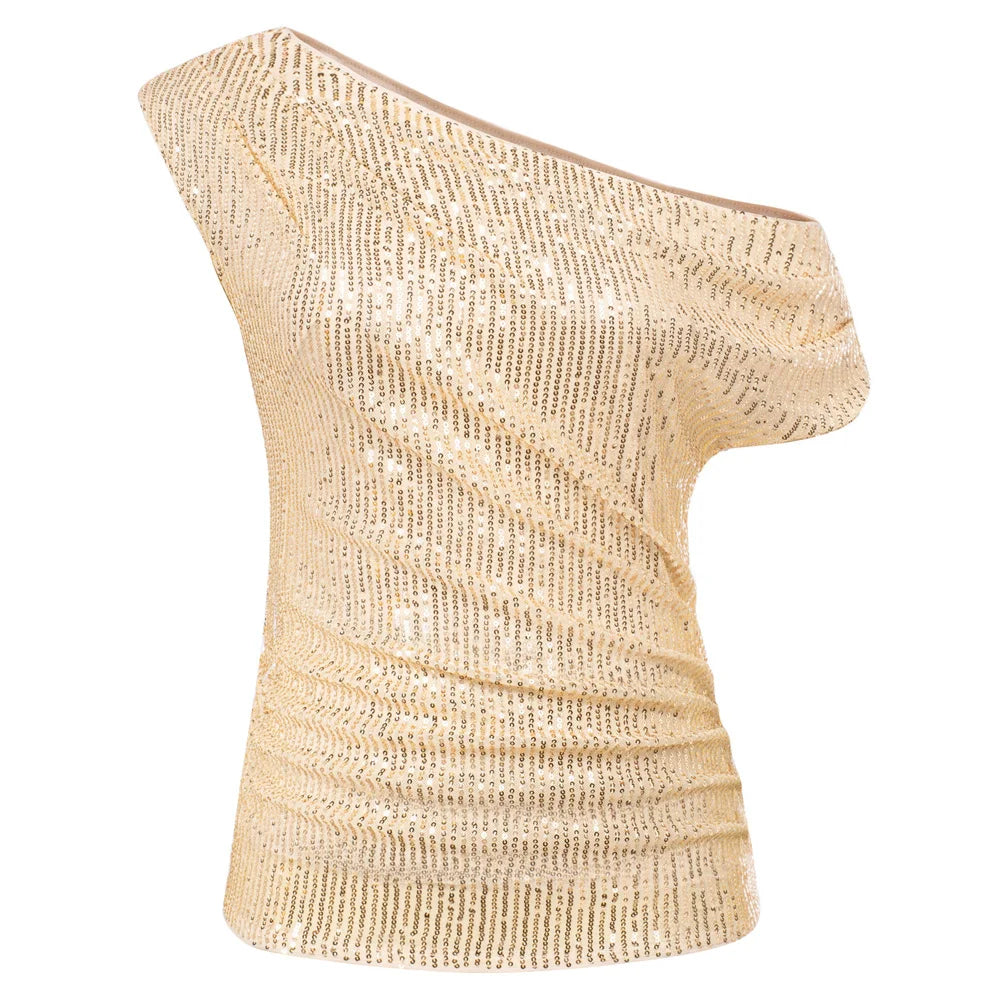Women's one-shoulder top