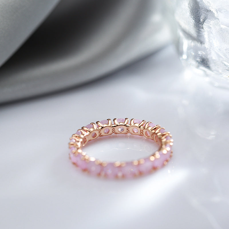 Luxury Round Stone Ring
