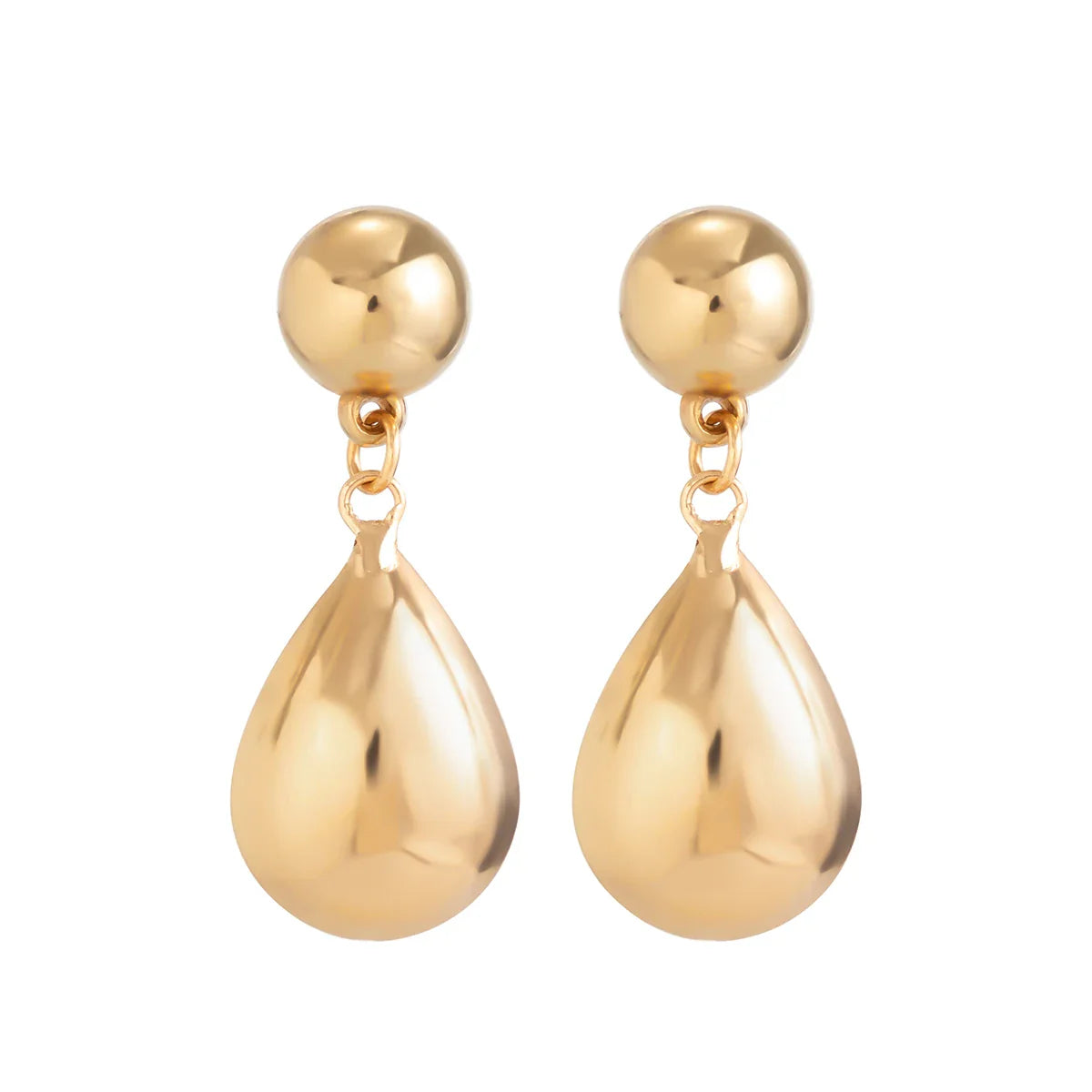Geometric Teardrop Earrings