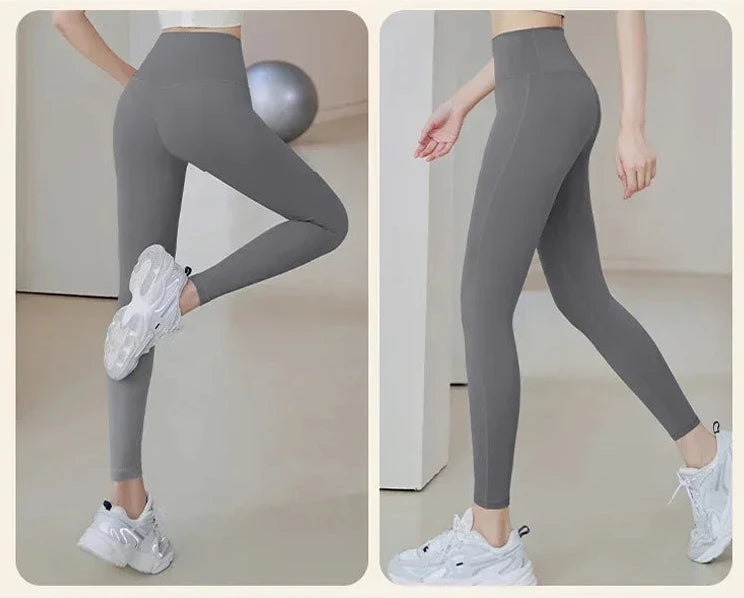 Women's seamless high waist sports tights