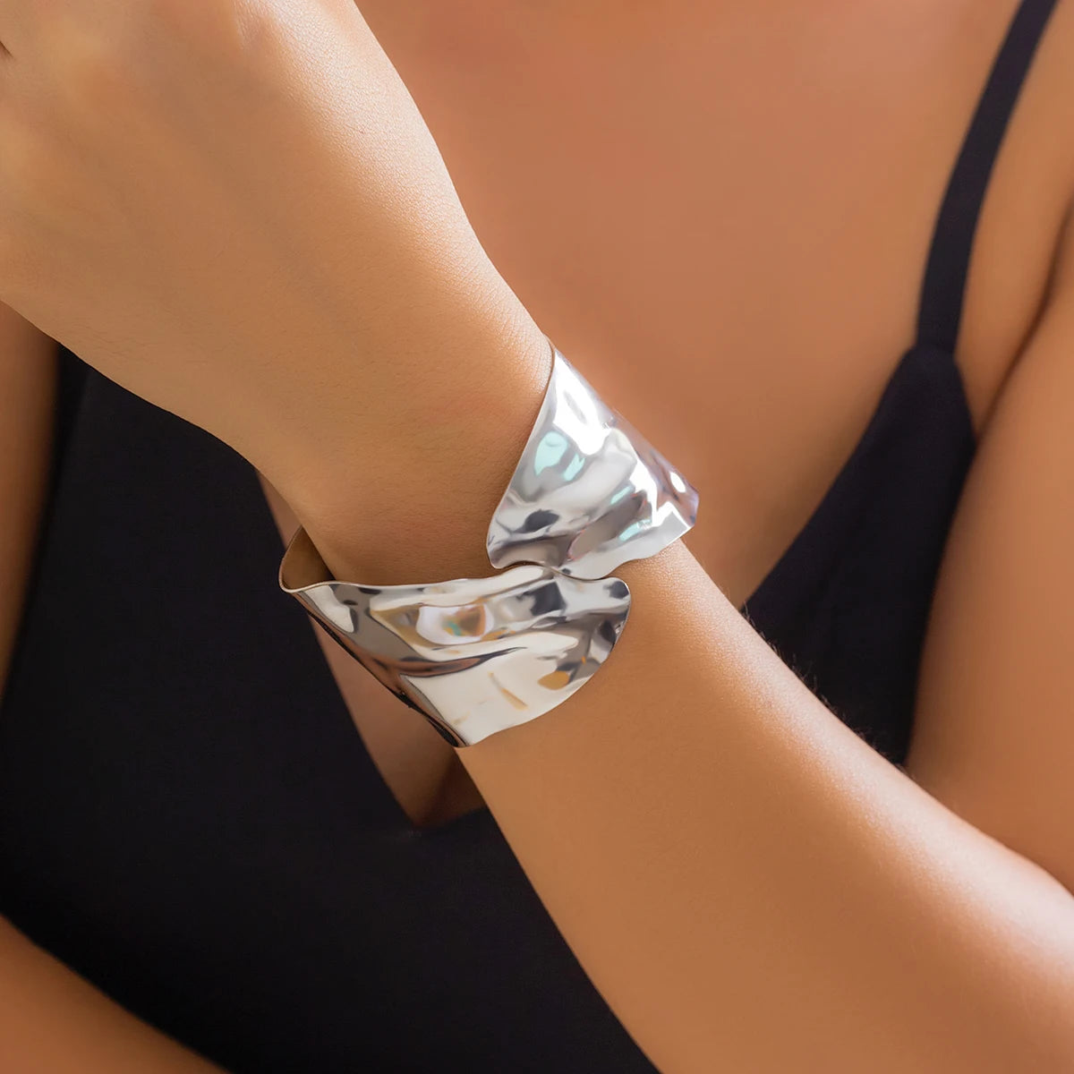 Sculpted Cuff Bracelet