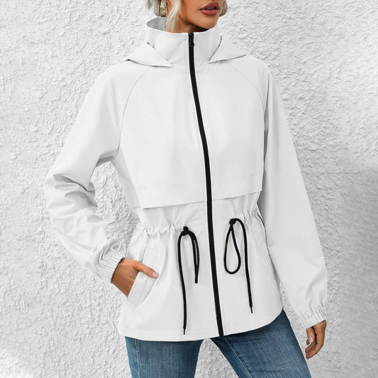 Stylish Hooded Utility Jacket