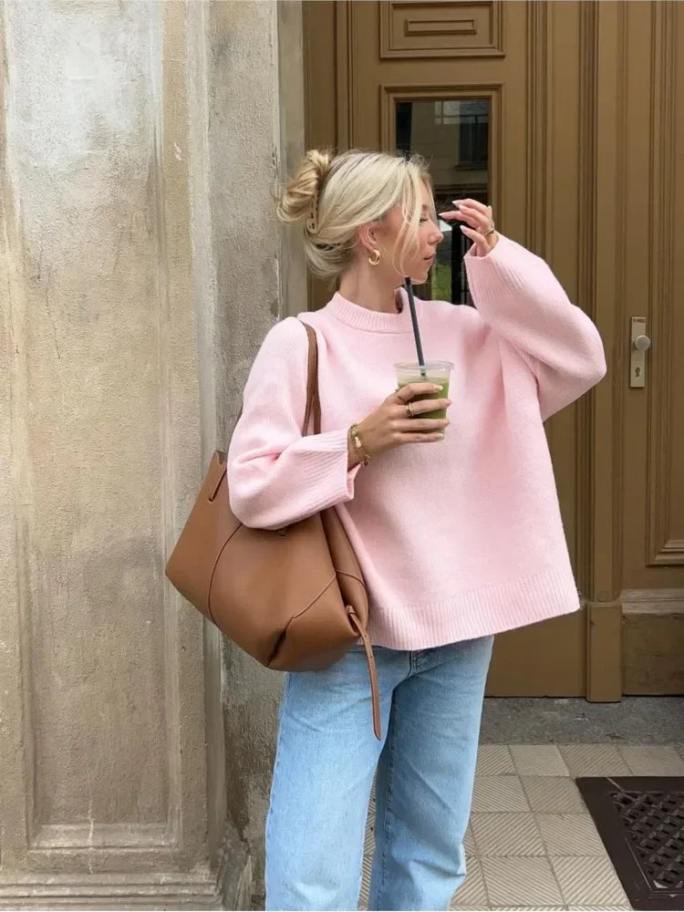 Stylish knitted sweaters for women