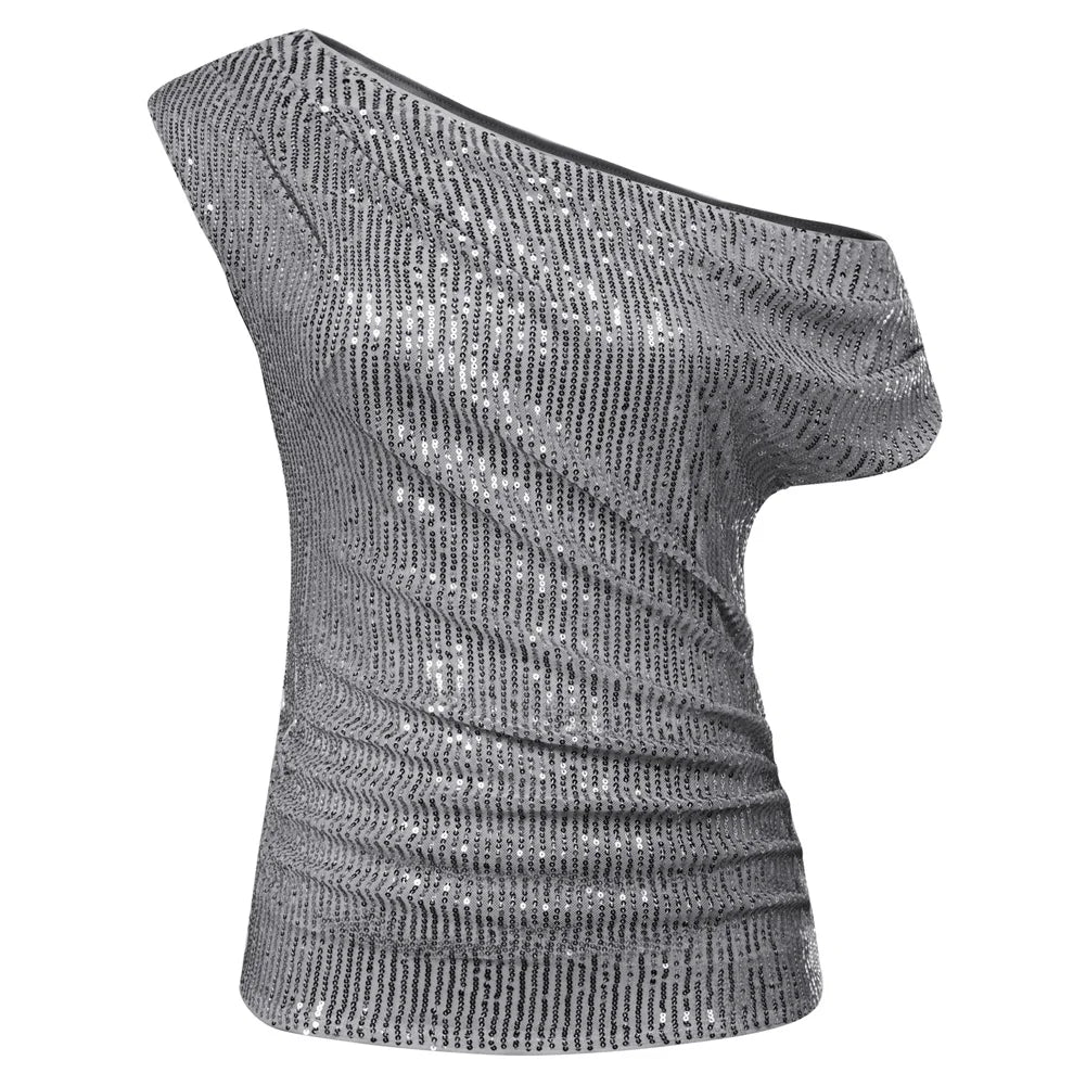 Women's one-shoulder top