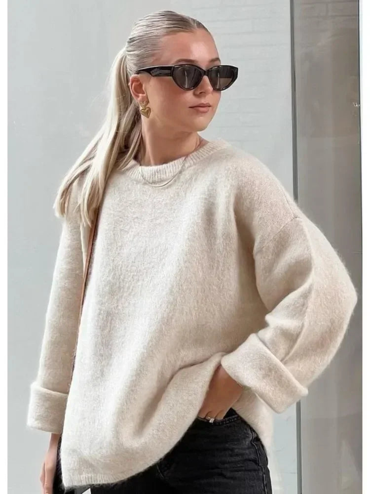 Stylish knitted sweaters for women