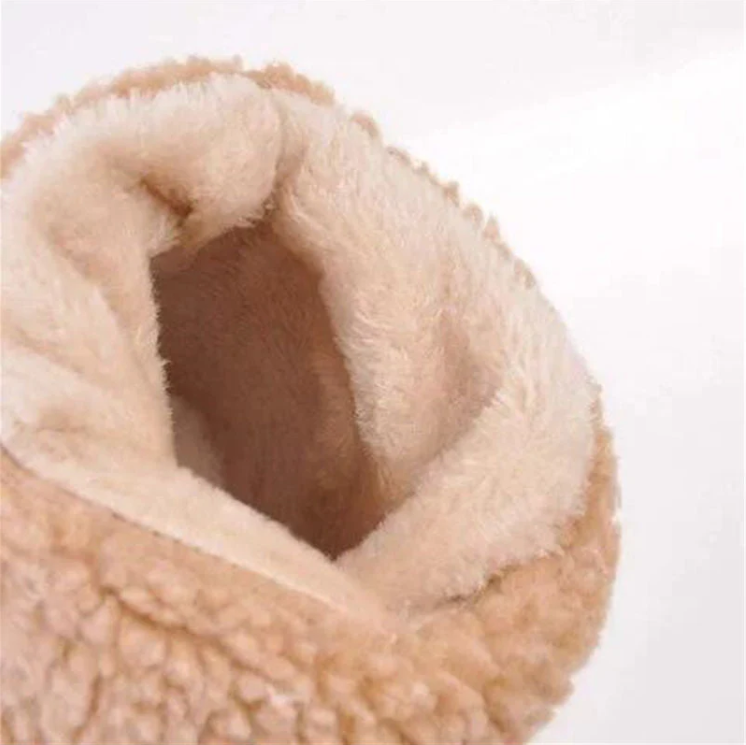Women's mid-tube two-wear winter warm snow boots