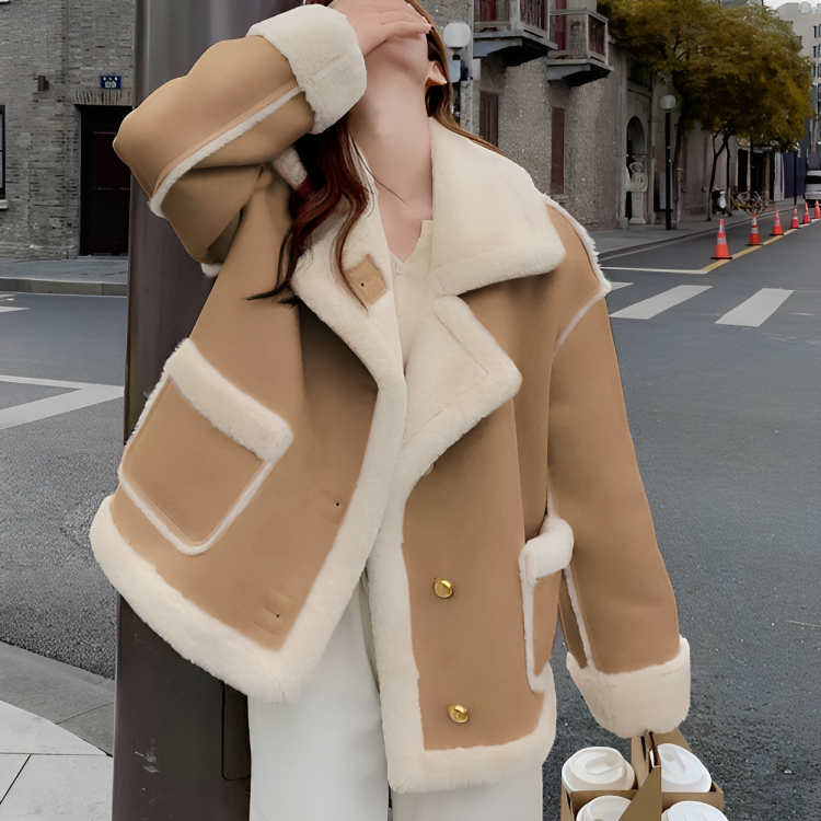 Women's elegant and warm winter coat