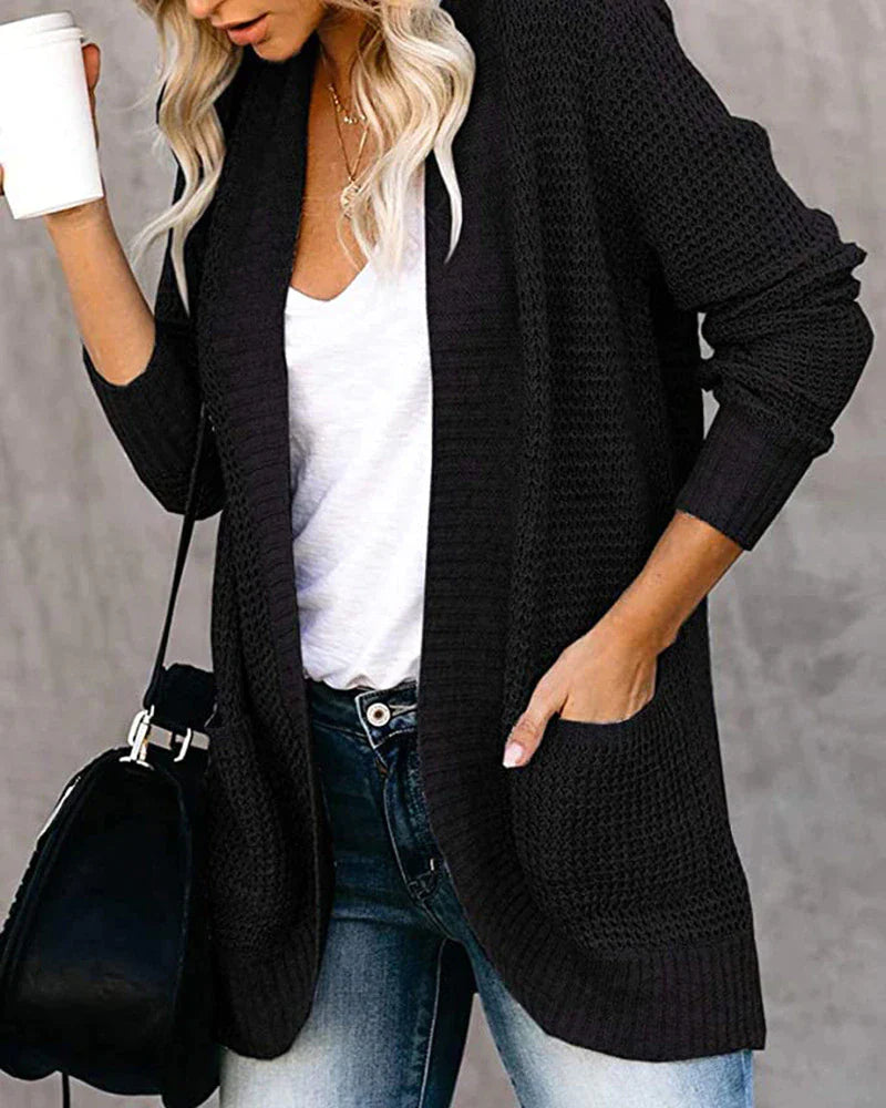 Winter knitted cardigan long sleeve for Women