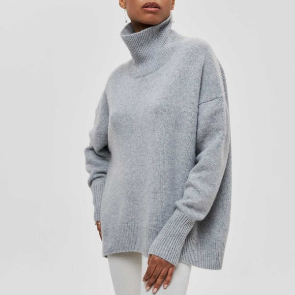 Women's turtle neck sweater