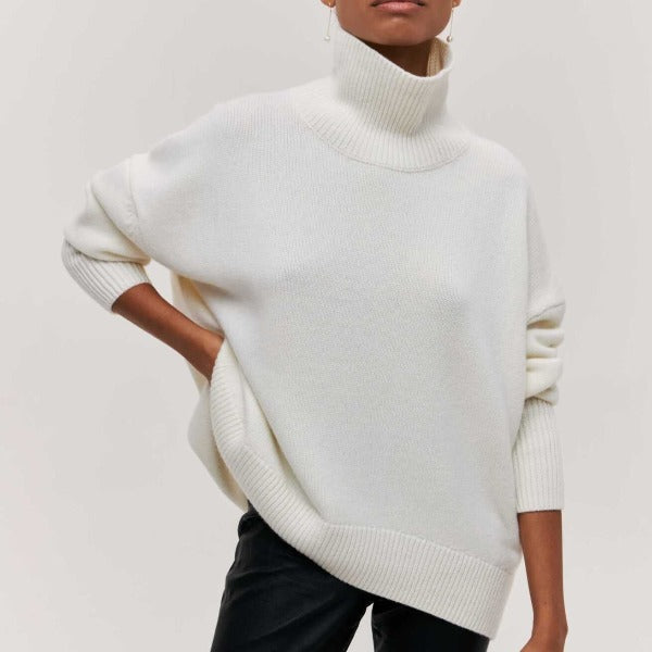 Women's turtle neck sweater