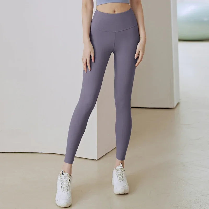 Women's seamless high waist sports tights