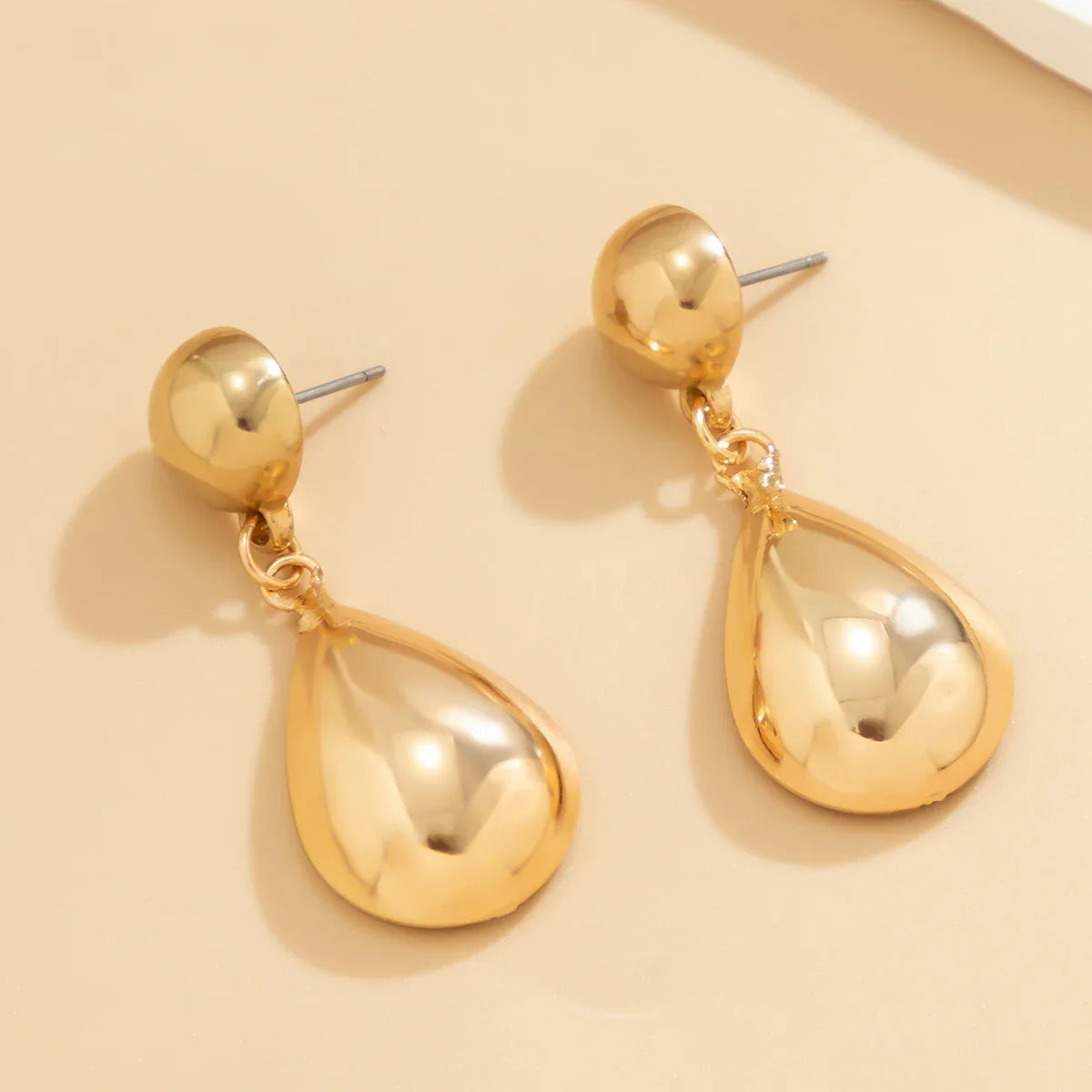 Geometric Teardrop Earrings