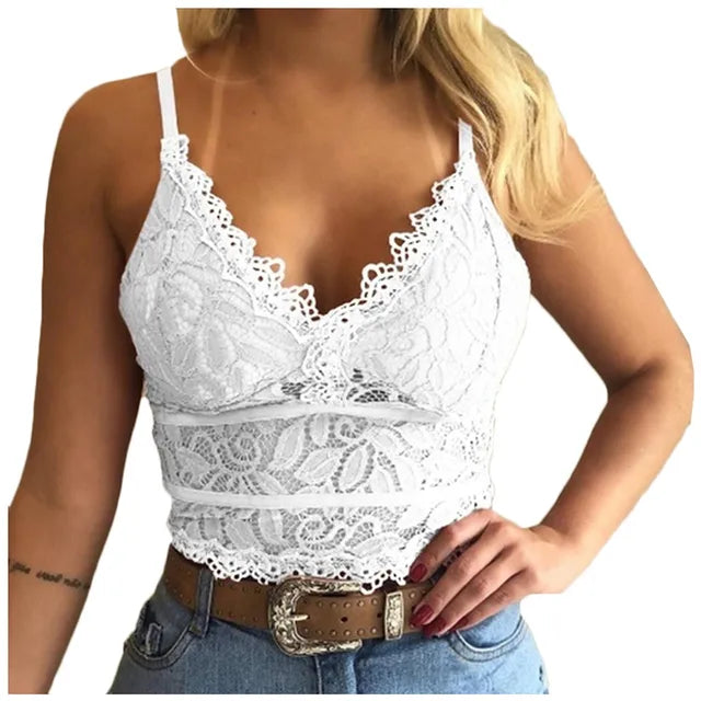 Floral Lace Camisole Top