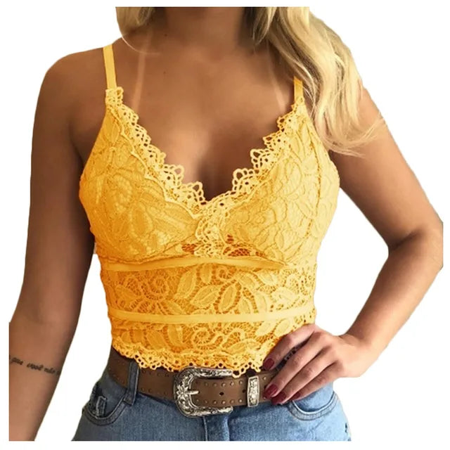 Floral Lace Camisole Top