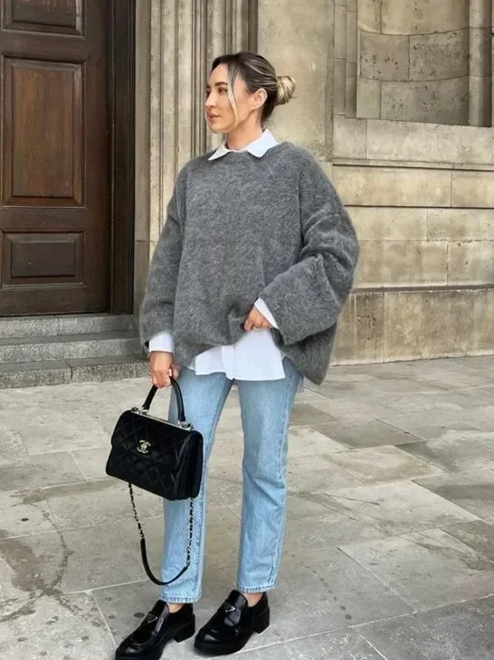 Stylish knitted sweaters for women