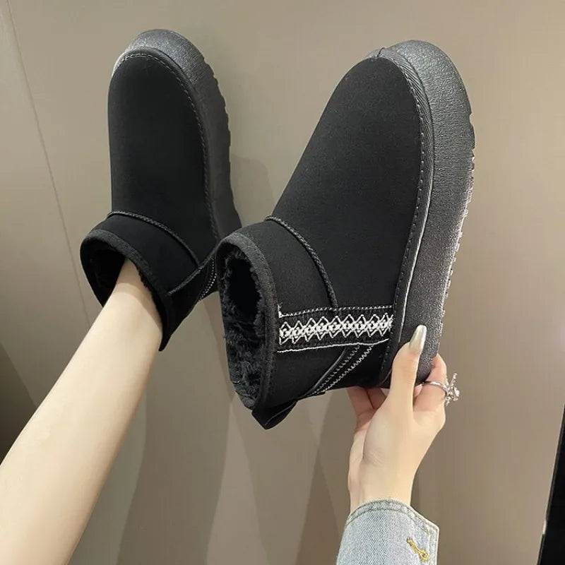 Women's elegant cotton shoes