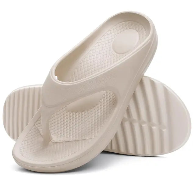 Unisex Flip Flops – Slip-On Thong Design – Textured Sole – Casual Indoor Outdoor Wear