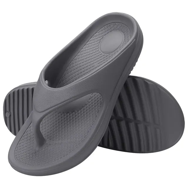 Unisex Flip Flops – Slip-On Thong Design – Textured Sole – Casual Indoor Outdoor Wear