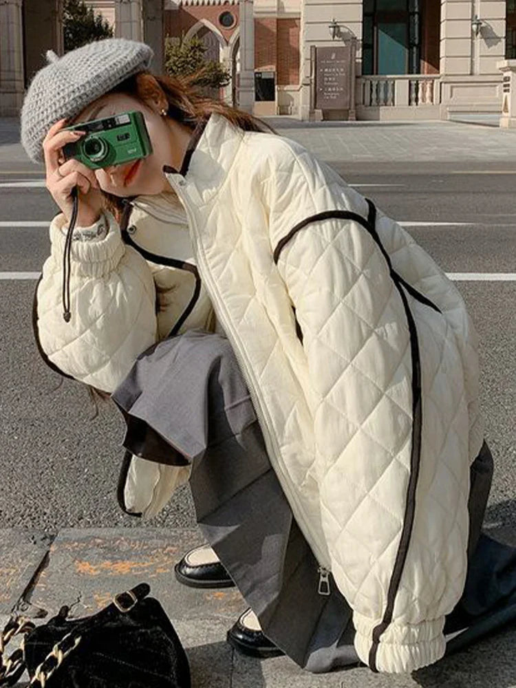 Light and thin loose cozy coat for women