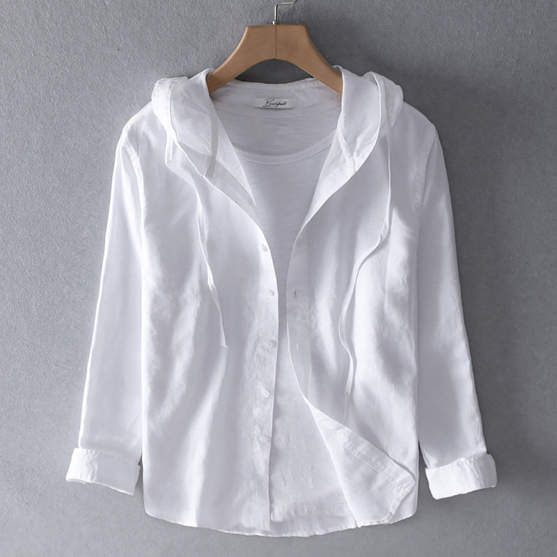Women's breathable hooded shirt