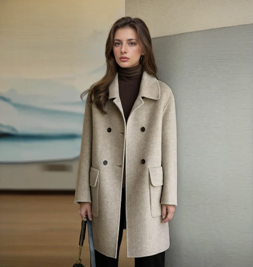Women's warm loose fit autumn winter jacket